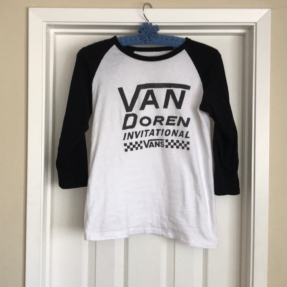 Vans US Open 3/4 Sleeve Henley Tee